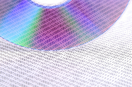 DVD and binary code