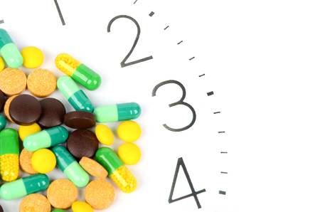 Take medicineの写真素材