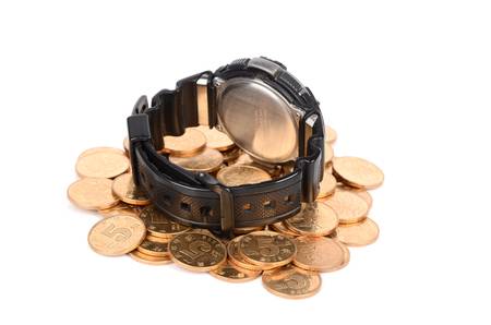 Time is moneyの写真素材