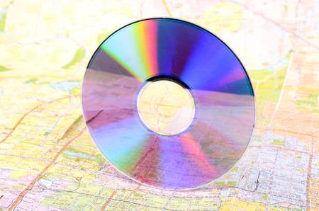 DVD and mapのeditorial素材
