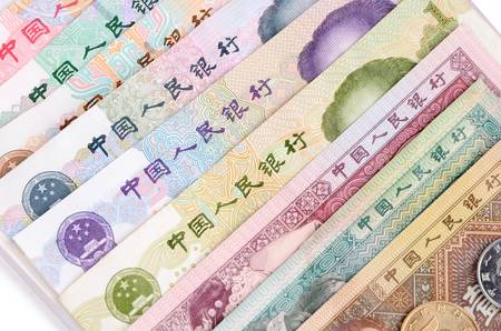 Chinese currencyの写真素材