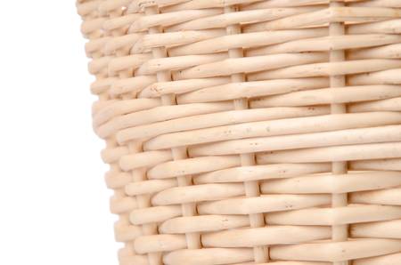 Weave wicker basketの写真素材