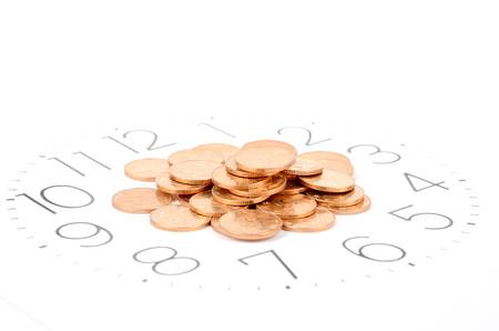 Time is moneyの写真素材