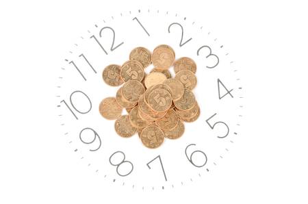 Time is moneyの写真素材