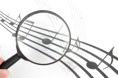 Musicの写真素材