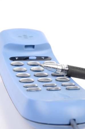 Pen and phoneの写真素材