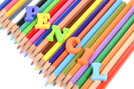 Color pencilsの写真素材