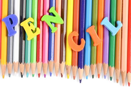 Color pencilsの写真素材