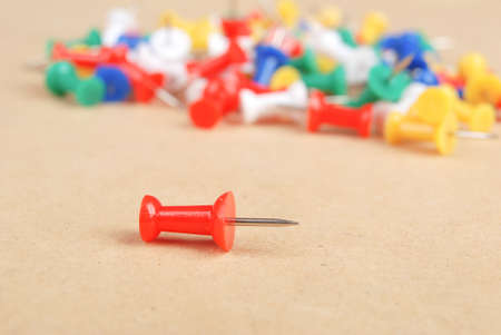 Push pinの写真素材