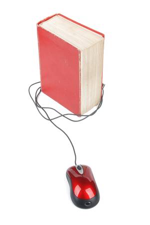 On line readingの写真素材