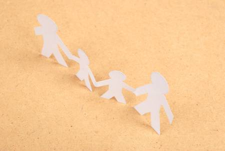 Paper manの写真素材