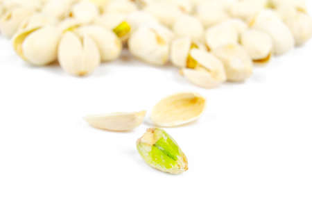 Pistachio nutsの写真素材