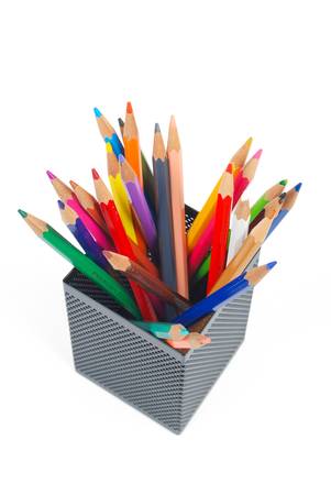 Steel mesh brush potの写真素材