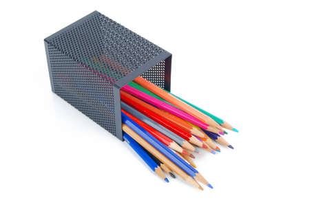 Steel mesh brush potの写真素材