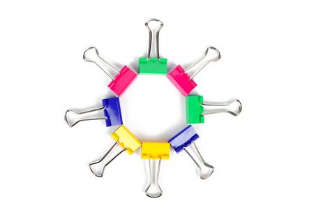 Paper clipの写真素材