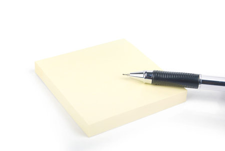 Notepaper ande pen
