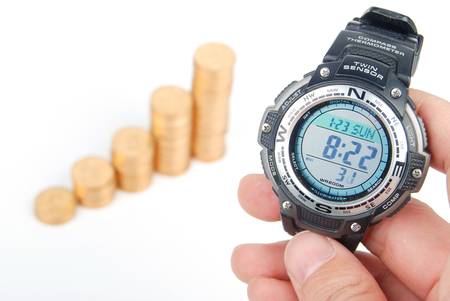 Time is moneyのeditorial素材