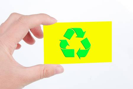 Reprocessed paperの写真素材