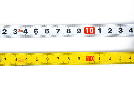 Steel tapeの写真素材