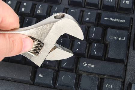 Concept of computer repairingの写真素材