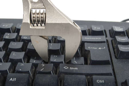 Concept of computer repairingの写真素材
