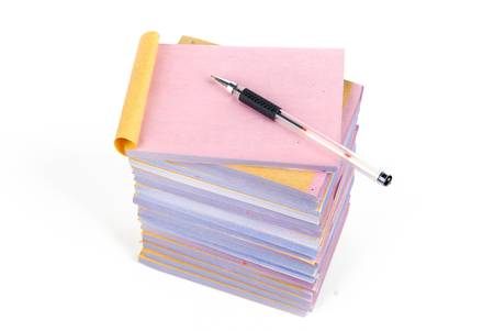 Document and penの写真素材