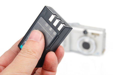 Camera and battery