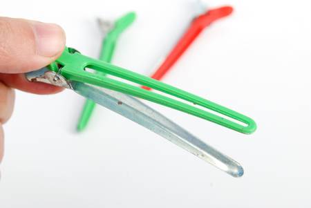 Hair clipの写真素材