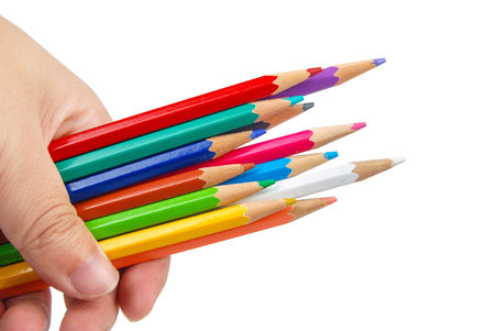 Color pencilの写真素材