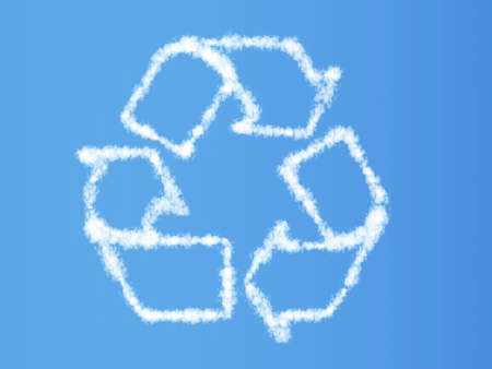 Cloud symbolの写真素材