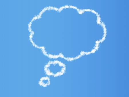 Cloud symbolの写真素材