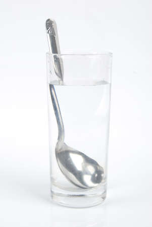 Glass of waterの写真素材