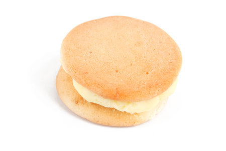 Sandwich biscuitsの写真素材