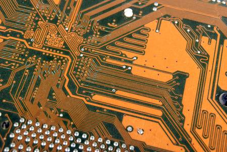 Printed circuit boardの写真素材