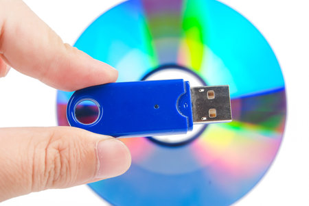 Flash disk with DVD