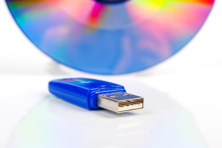 Flash disk with DVD