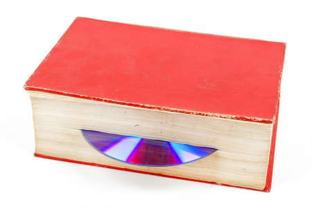 DVD with dictionaryの写真素材