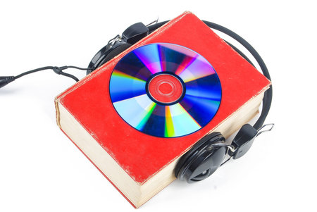 DVD,dictionary and headphone