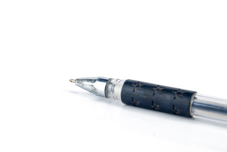 Pen on white background
