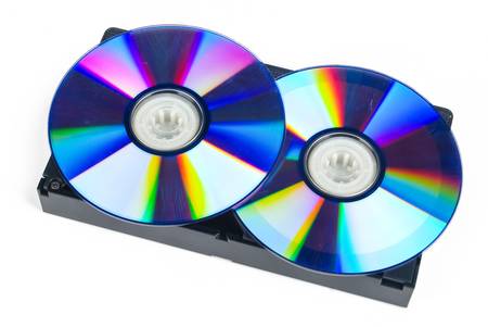 DVD and videotapeの写真素材