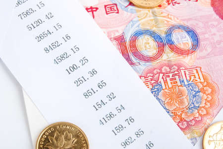Financial data and currencyの写真素材