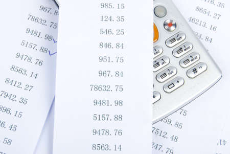 Cellphone with finance chartの写真素材