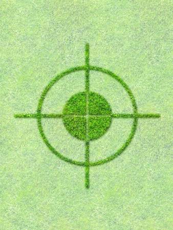 Grass symbolの写真素材
