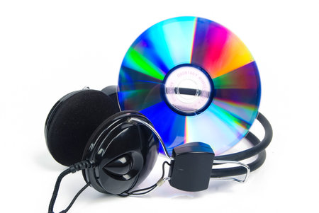 DVD with headphone