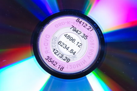 DVD on financial paper