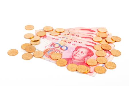 Chinese currencyの写真素材
