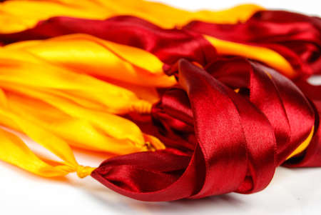 Silk ribbonの写真素材