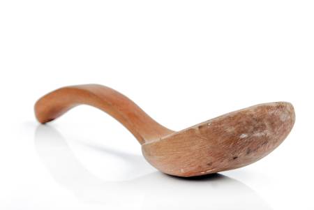 Wood spoonの写真素材