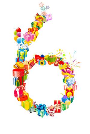 Gift letterの写真素材