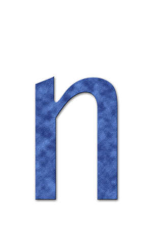 Jeans letterの写真素材